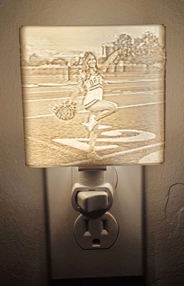 Custom Cheerleader nightlight